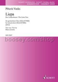 Liepa (choral score)
