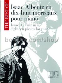 The Best of Isaac Albéniz in 18 pieces for piano