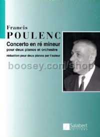 Concerto in D minor for 2 pianos & orchestra - 2 pianos reduction