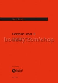 Hölderlin Lesen II - speaker, viola, electronics