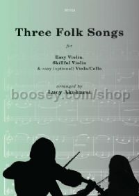 Three Folk Songs - violin duet