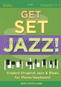 Get Set Jazz! for Piano, Grades 0 - 2 (Book Only)