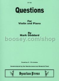 Questions Violin & Piano 
