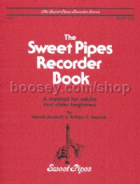 Sweet Pipes Recorder Book 1 alto 