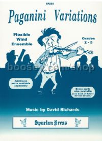 Paganini Variations Wind Ens
