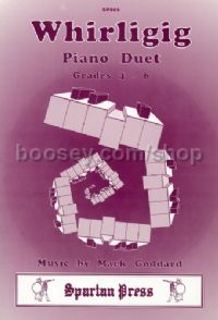 Whirligig for Piano Duet, Grades 4-6