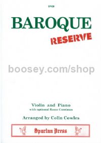 Baroque Reserve violin & piano