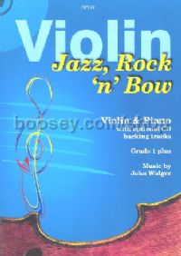 Jazz Rock & Bow Violin/Piano (Book & CD)