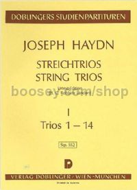 String Trios, Vol. 1, Nos. 1-14 (study score)