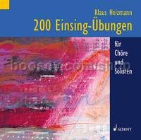 200 Einsingübungen - voice (Audio CD)