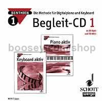Piano aktiv / Keyboard aktiv Begleit-CD 1 (Audio CD)
