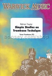 Simple Studies on Trombone Technique (treble clef)