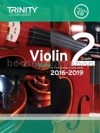 Violin Exam Pieces Grade 2, 2016-2019 (score, part & CD)
