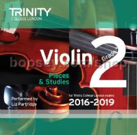 Violin CD only, Grade 2, 2016-2019