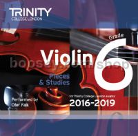 Violin CD only, Grade 6, 2016-2019