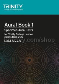 Aural Tests Book 1, from 2017 (Initial–Grade 5) (+ 2 CDs)