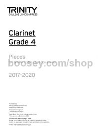 Clarinet Exam Pieces Grade 4, 2017–2020 (part only)