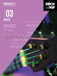 Trinity Rock & Pop 2018 Bass Grade 3