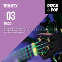 Trinity Rock & Pop 2018 Bass Grade 3 (CD Only)