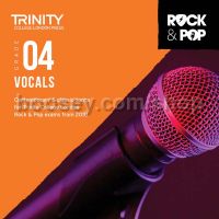 Trinity Rock & Pop 2018 Vocals Grade 4 (CD Only)