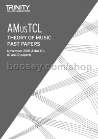 Theory Past Papers 2018 (November): AMusTCL