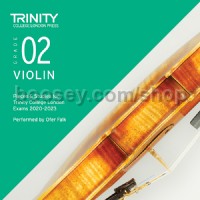 Violin Exam Pieces From 2020: Grade 2 CD
