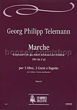 Marche Komponiert für das Stück-Schiessen der Artillerie for wind ensemble (score & parts)
