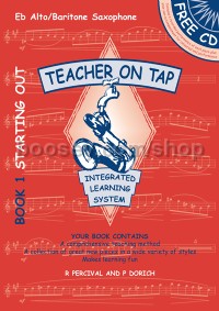 Teacher on Tap (Book 1 + CD) - Tenor/Soprano Saxophone