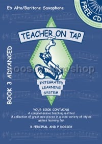 Teacher on Tap (Book 3 + CD) - Tenor/Soprano Saxophone