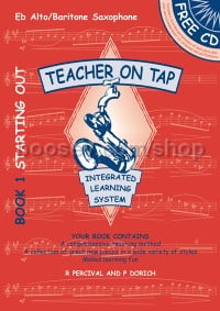 Teacher on Tap (Book 1 + CD) - Alto/Baritone Saxophone