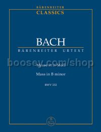 Mass in B minor BWV232 (Study Score)