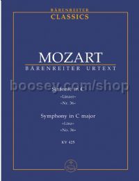 Symphony No.36 in C major 'Linz' KV425 - Study Score