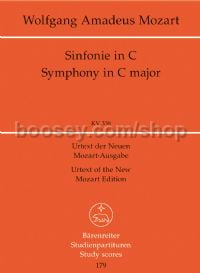 Symphony No.34 in C major KV338 (Study Score)