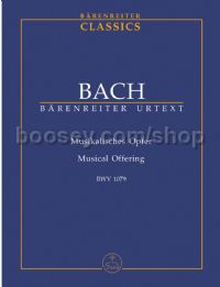 Musical Offering BWV1079 (Study Score)