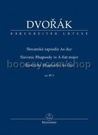 Slavonic Rhapsody in A-flat major Op.45/3 (Study Score)