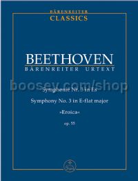 Symphony No. 3 in E-flat 'Eroica' Op 55 (Study Score)