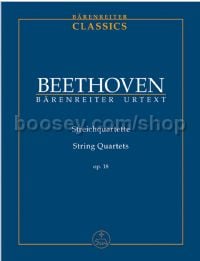 String Quartets Op.18 (Study Score)