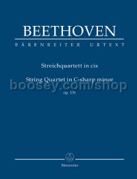 String Quartet in C-sharp minor Op.131 (Study Score)