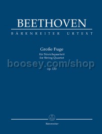 String Quartet Grosse Fuge Op.133 (Study Score)