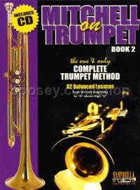 Mitchell on Trumpet - Book Two with an instructional CD