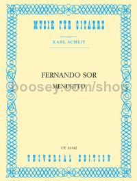 Menuetto, Op.25 (Guitar)