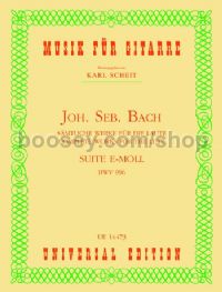 Lute Suite in E minor BWV 996 - Guitar
