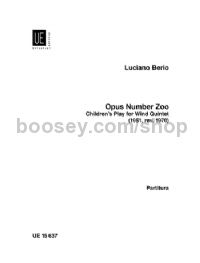 Opus Number Zoo (Wind Quintet)
