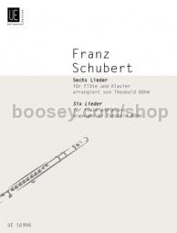 Six Lieder for flute & piano