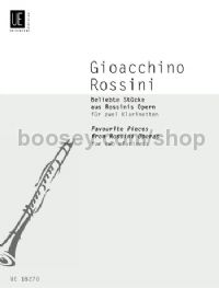 Favourite Pieces From Rossinis Operas (Clarinet Duo)
