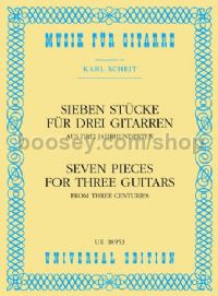 Seven Pieces from Three Centuries (Guitar Trio)
