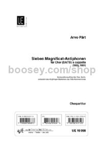 7 Magnificat-Antiphonen- SATB Choral Score (Minimum Order 10 Copies)