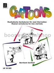 Cartoons - Musical Caricatures (Clarinet Duo)