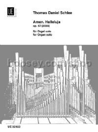 Amen Halleluja, Op.57 (Organ)