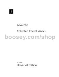 Collected Choral Works (SATB)